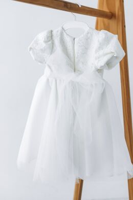 Платье для девочки Эстель SUZIE, Белый, 104