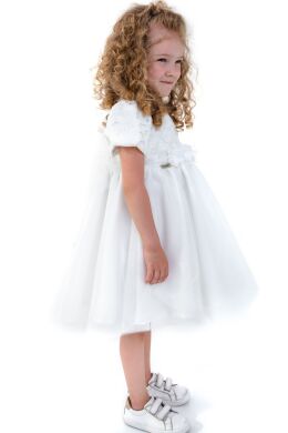 Платье для девочки Эстель SUZIE, Белый, 98
