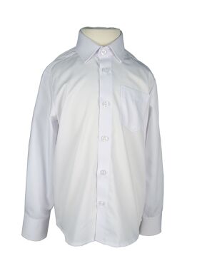Рубашка, Белый, 128