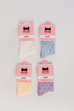 Шкарпетки для дівчинки SUZIE, Молочний, 116