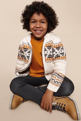 Пуловер для мальчика Mayoral, Кремовый, 134