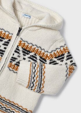 Пуловер для мальчика Mayoral, Кремовый, 110