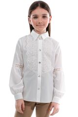 Блузка для девочки SUZIE, Молочний, 128