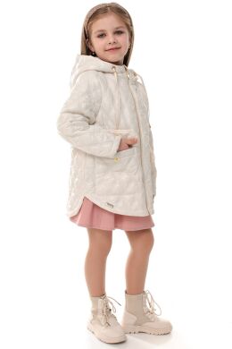 Куртка для девочки Оливия SUZIE, Молочний, 140