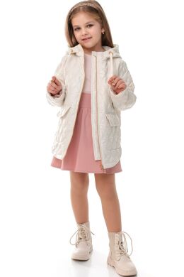 Куртка для дівчинки Олівія SUZIE, Молочний, 116