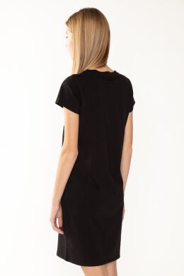 Платье, Черный, 164