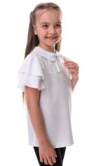 Блузка для девочки Марсия SUZIE, Белый, 128