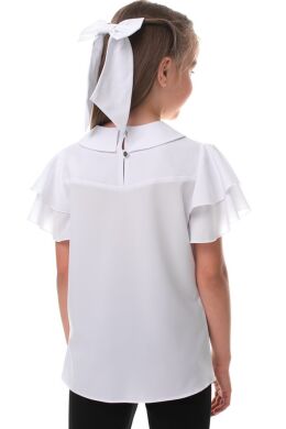Блузка для девочки Марсия SUZIE, Белый, 134