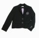 Пиджак школьный для девочки, Черный, 134