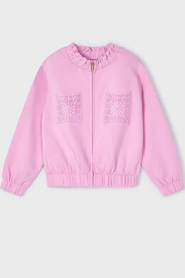 Пуловер для дівчинки Mayoral, Рожевий, 134