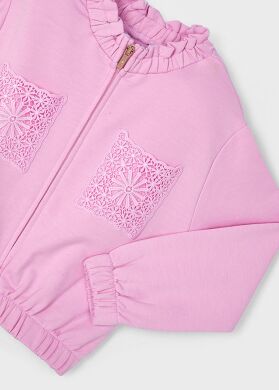 Пуловер для дівчинки Mayoral, Рожевий, 116