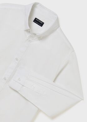 Рубашка для мальчика Mayoral, Белый, 152