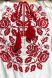 Детская вышиванка для девочки Белослава Piccolo, Красный, 158