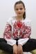 Детская вышиванка для девочки Белослава Piccolo, Красный, 164