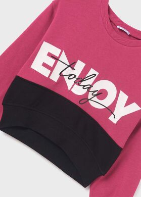 Пуловер для дівчинки Mayoral, Рожевий, 140