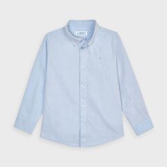 Рубашка, Голубой, 116