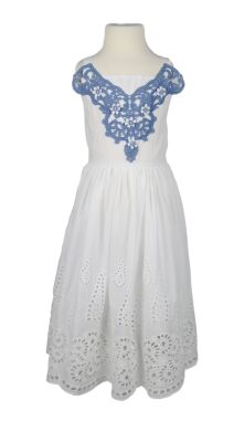 Платье, Белый, 152