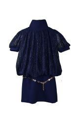Сукня, Синій, 128