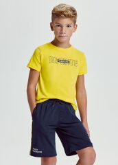 Комплект:шорты,футболка Mayoral, Жёлтый, 152