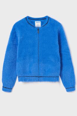 Пуловер для девочки Mayoral, Голубой, 140