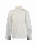Рубашка для мальчика класичесская белая, Белый, 140