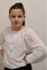 Детская вышиванка для девочки Белослава Piccolo, Белый, 134