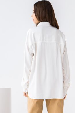 Блуза для дівчинки Loren Brilliant, Молочний, 152