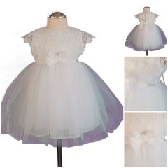 Платье, Белый, 98