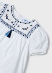 Блуза детская Mayoral, Белый, 116