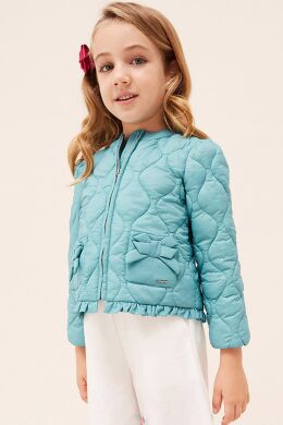 Куртка для дівчинки Mayoral, Блакитний, 122