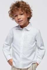 Рубашка для мальчика Mayoral, Белый, 116