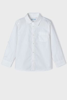 Рубашка для мальчика Mayoral, Белый, 116
