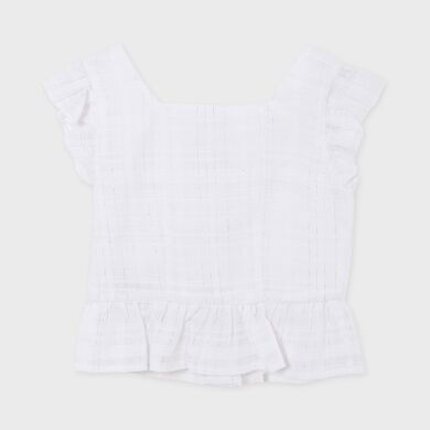 Блуза для девочки Mayoral, Белый, 167
