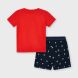 Комплект: шорты, футболка для мальчика Mayoral, Красный, 98