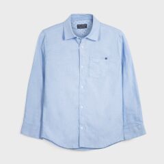Рубашка, Голубой, 160