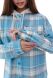 Рубашка из приятного кашемира Марджи для девочки SUZIE, Голубой, 140