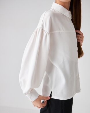 Блуза для дівчинки Nova Brilliant, Молочний, 140