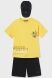 Комплект: шорты, футболка, кепка для мальчика Mayoral, Жёлтый, 128