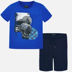 К-кт:шорти,футболка, Ніжно-блак
