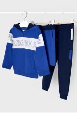 Спортивний костюм 3 одиниці дитячий Mayoral, Блакитний, 104