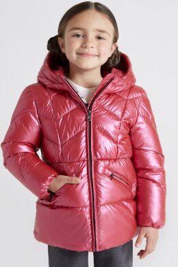 Куртка для дівчинки Mayoral, Малиновий, 134