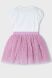 Комплект:юбка,футболка для девочки Mayoral, Розовый, 104