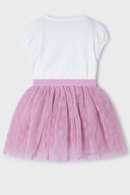 Комплект:юбка,футболка для девочки Mayoral, Розовый, 128