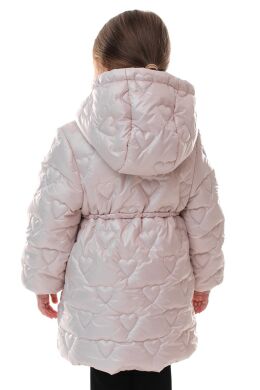 Куртка для девочки зимняя Дамарис SUZIE, Латте, 116