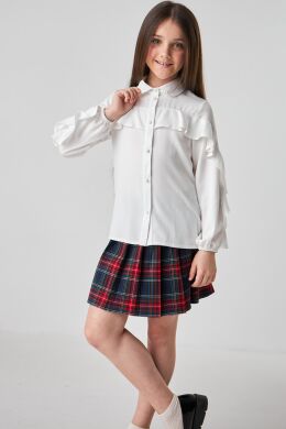 Блуза для дівчинки Esmee Brilliant, Молочний, 128