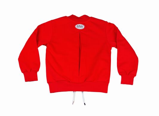 Комплект кофта+штаны, Красный, 146