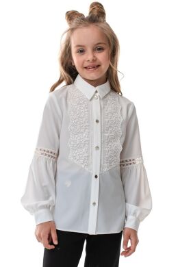 Блузка для дівчинки SUZIE, Білий, 134