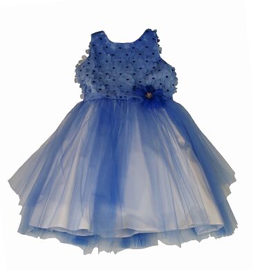 Платье, Голубой, 92