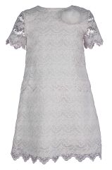 Платье, Кремовый, 128