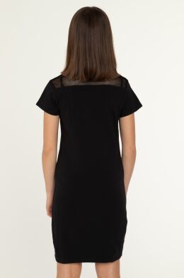 Платье, Черный, 140